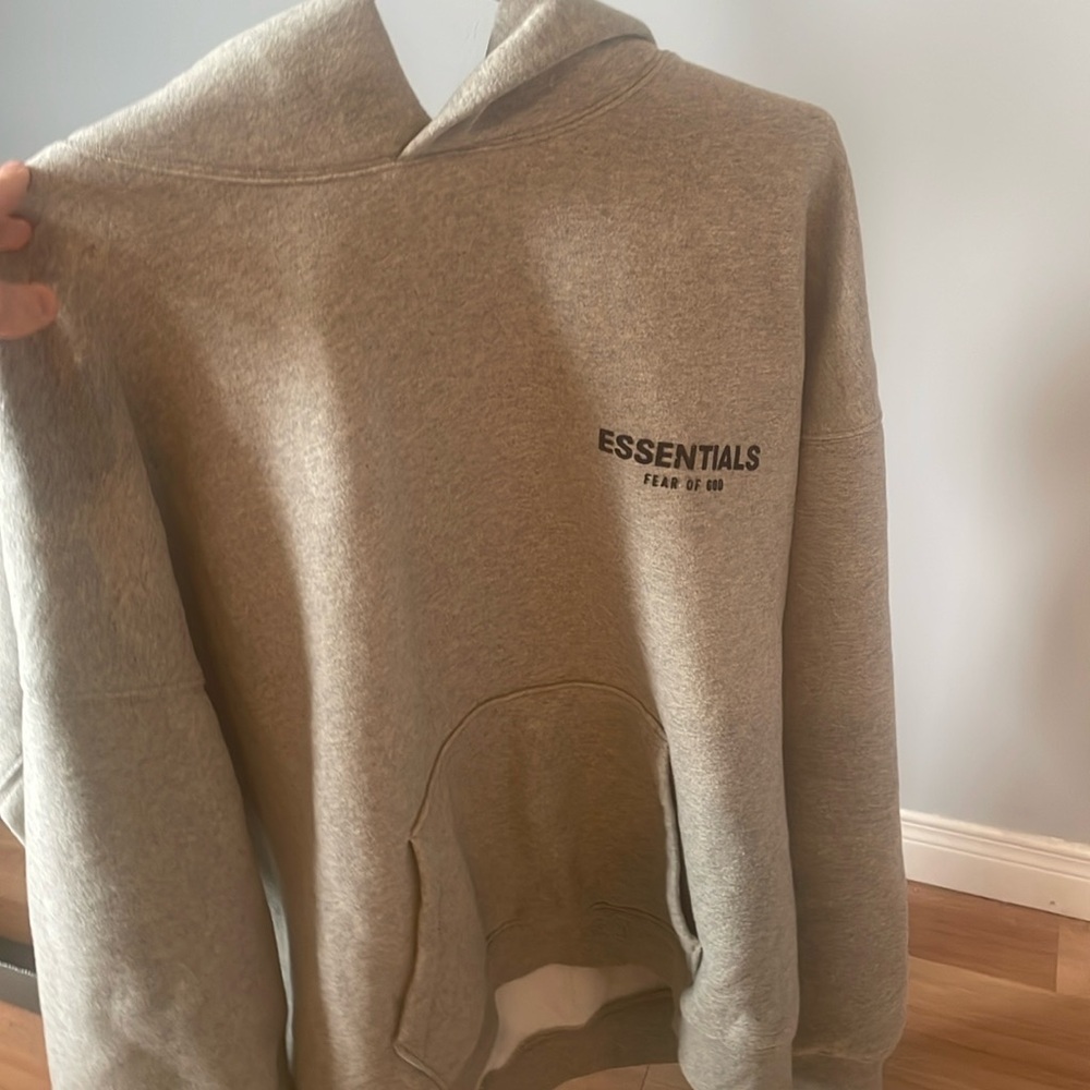 Large hoodie essentials fear of god use